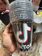 vaso desechable tik tok