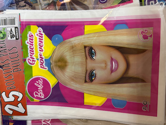 bolsa dulcera barbie