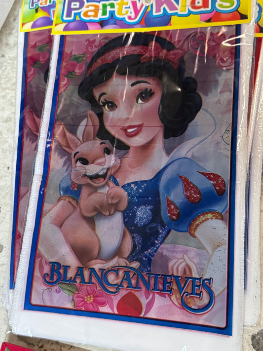 bolsa dulcera blanca nieves