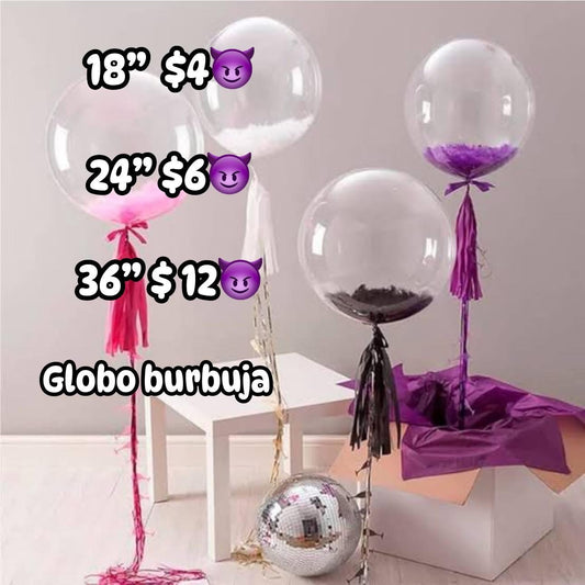 Globo burbuja 18”
