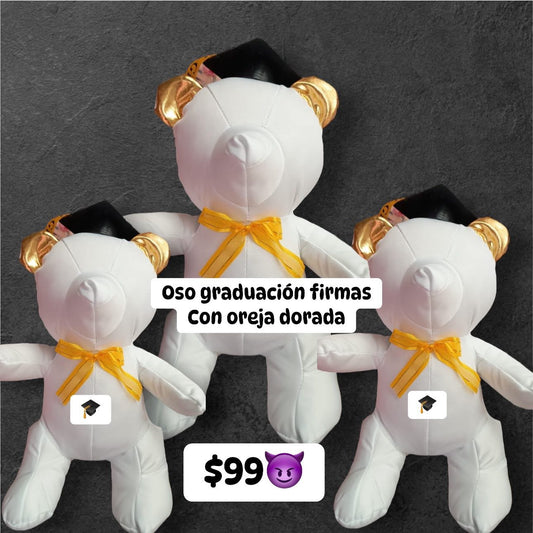 Oso firma oreja dorada