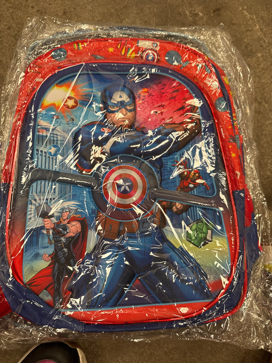 MOCHILA PRIMARIA CAPITÁN AMÉRICA