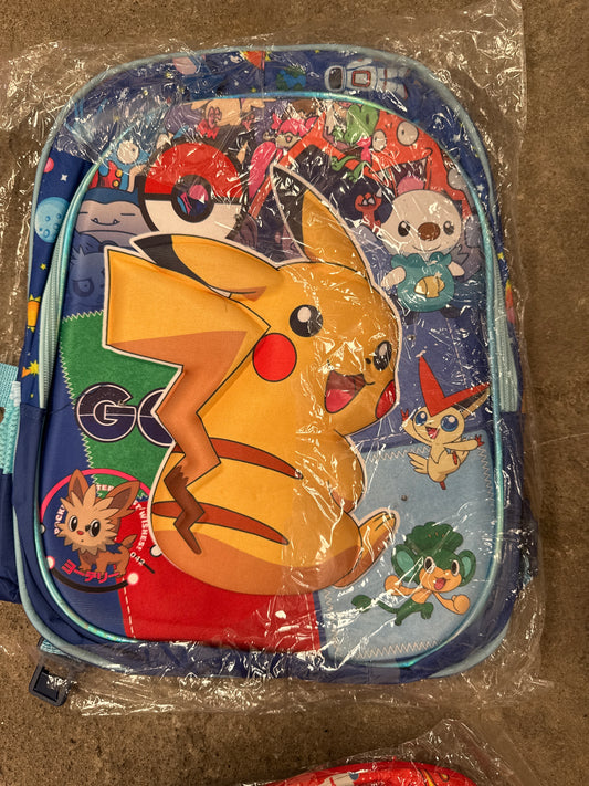 MOCHILA PRIMARIA PIKACHU con luz